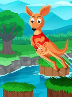 🕹️ Play Hop Kangaroo Hop