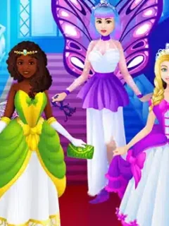 💄 Paly Cinderella Dress Up Girl