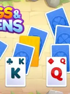 🃏 Play Kings and Queens Solitaire TriPeaks