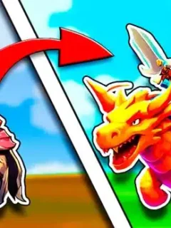 🖱️ Paly Battle of Knights: Robby and Dragons