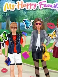 👗 Play Superstar Family Dress Up