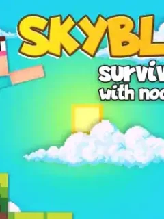 ⛏️ Play Skyblock Survive With Noob!
