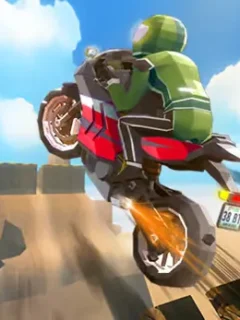 🏁 Play Cartoon Moto Stunt