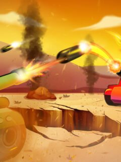 🎮 Play Hill Top Tanks Game